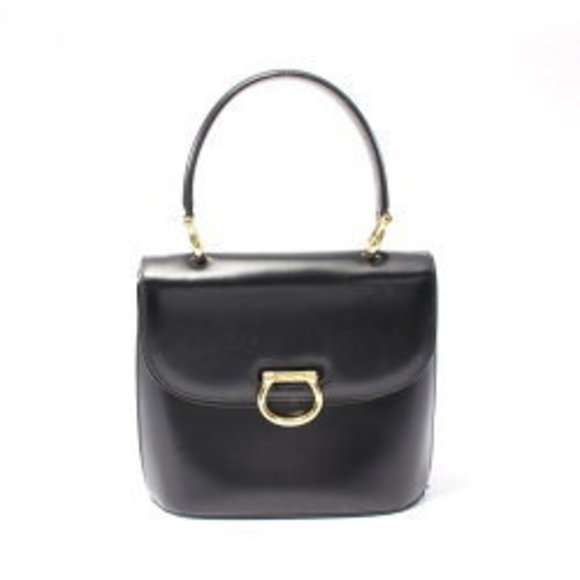 Celine Handbag Leather Black - Picture 1 of 8